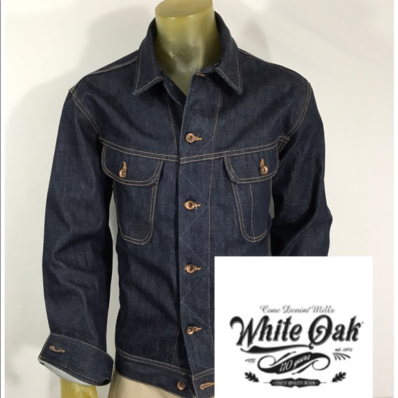 white oak denim jacket